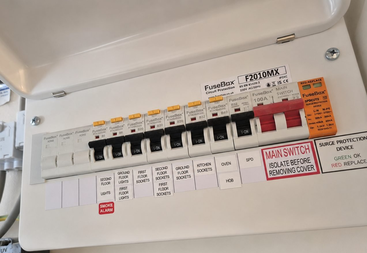 Commercial Emergencies electrician at work